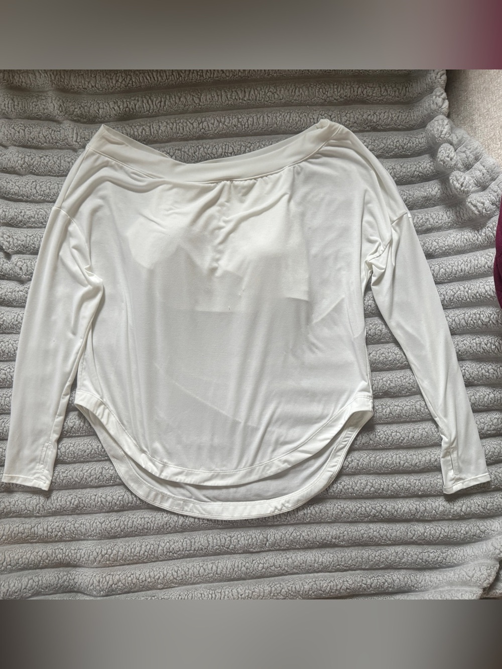 Halara One Shoulder Long Sleeve Active Top Size S